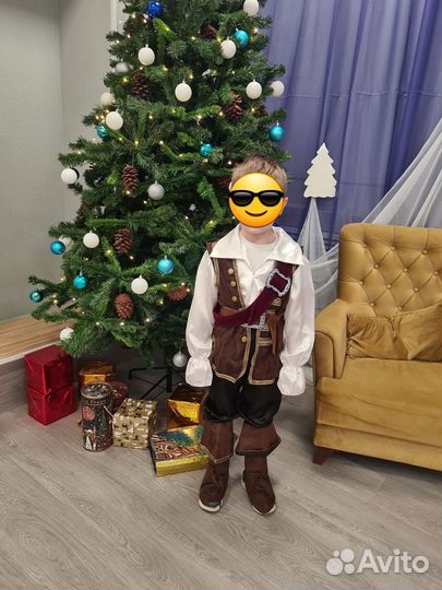 Костюм пирата 116, 5-6лет