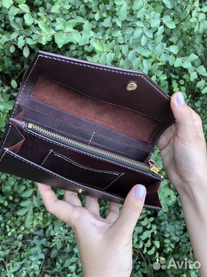 Кошелёк из натуральной кожи