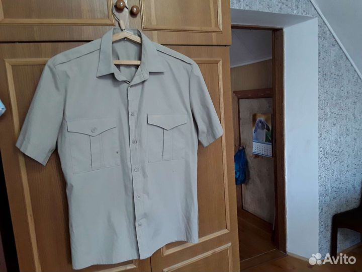 Мужская рубашка 48 размер