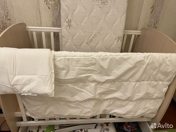 Подушка и одеяло для новорожденных икеа