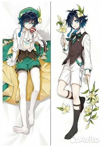 Подушка дакимакура Геншин