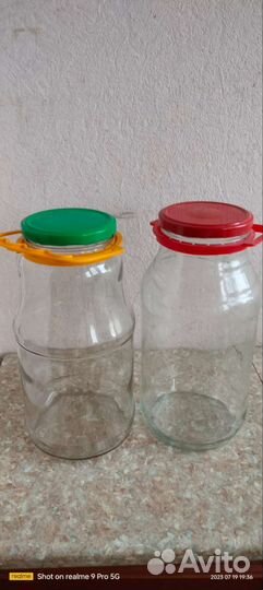 Банки стеклянные 1,8 литра