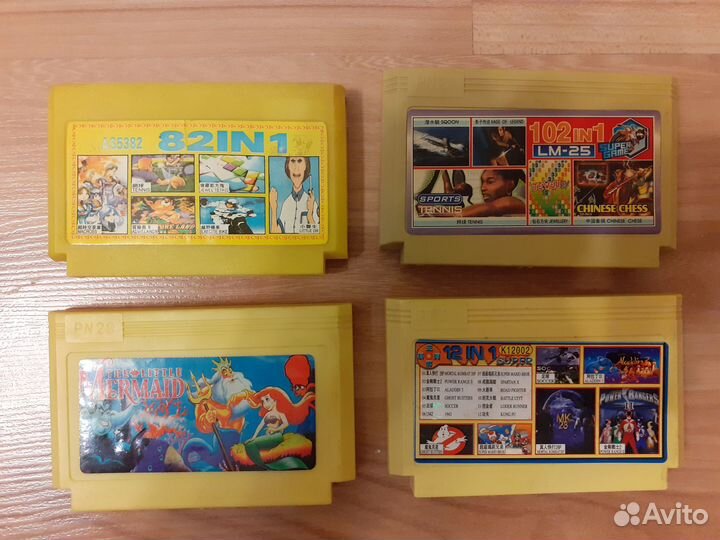 Картриджи для 8 битной приставки. Одним лотом17шт