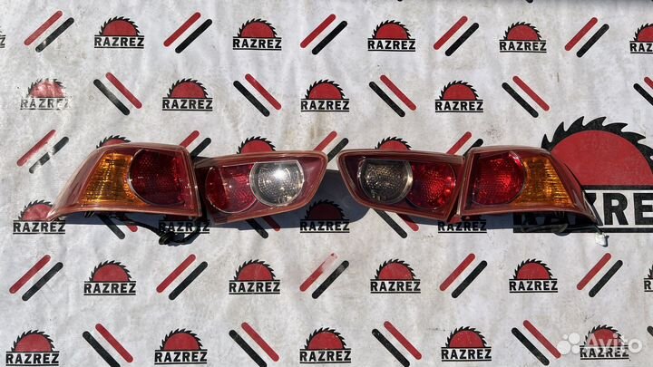 Задние фонари на mitsubishi lancer 10