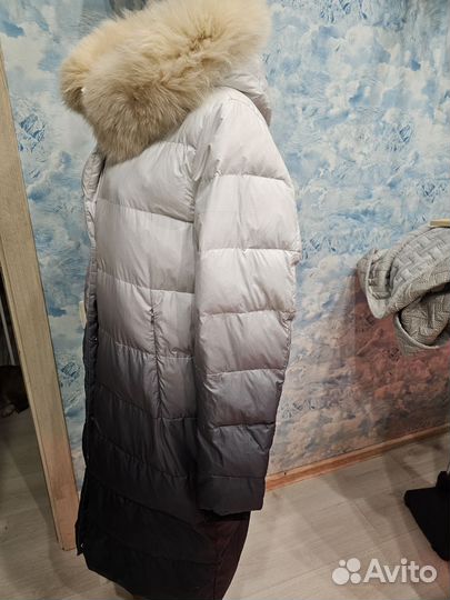 Пуховик градиент 50 размер