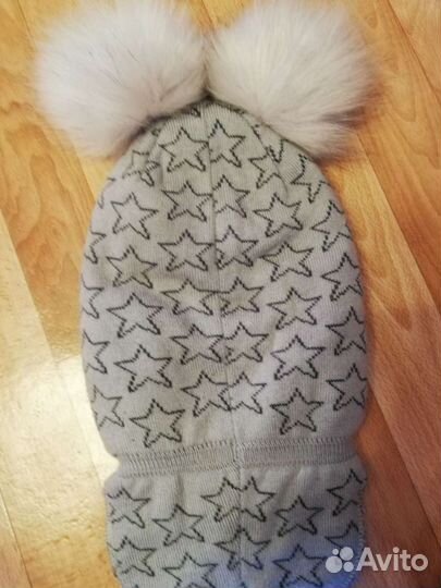 Шапка шлем 4-6 лет