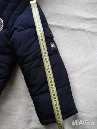 Пуховик новый, зима, 110-116 см