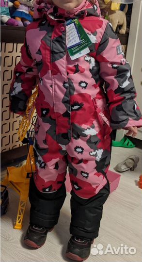 Комбинезон демисезонный для девочки новый, 122 р