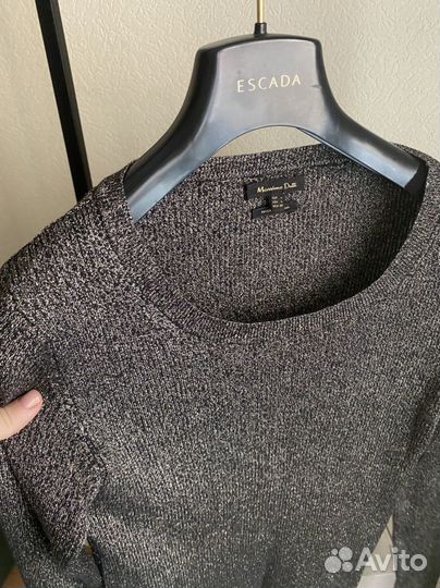 Джемпер женский massimo dutti L серебряный