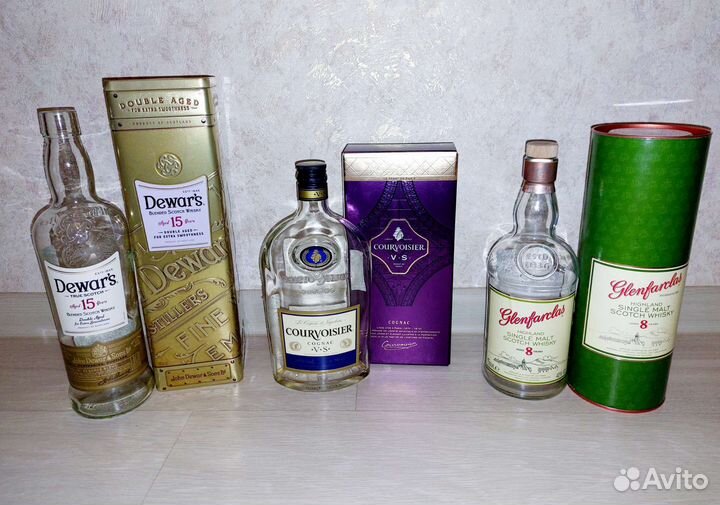 Бутылки из под алкоголя