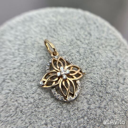 Золотая подвеска 585