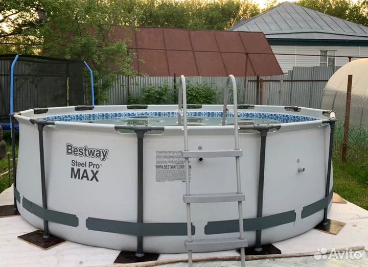 Каркасный бассейн 366 на 100