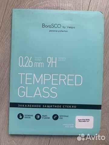 Закаленное защитное стекло для iPad 10.2