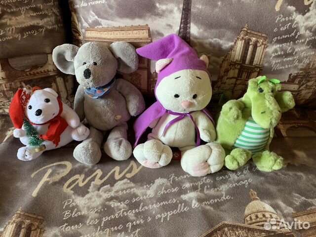 Мягкие игрушки комплектом