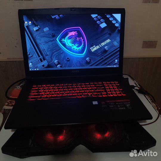 Игривой ноутбук: MSI GP72 7RDX leopard