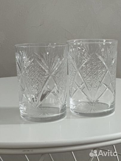 Хрустальные бокалы, рюмки, фужеры