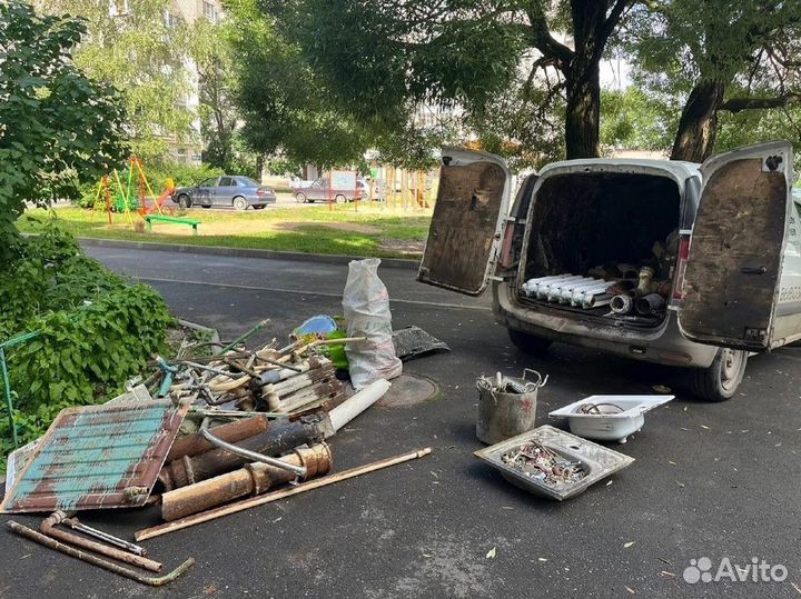 Прием металлолома вывоз резка демонтаж