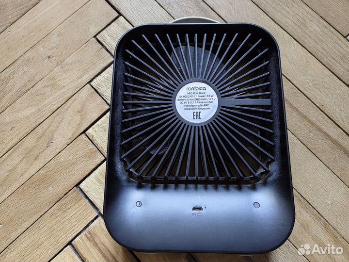 Вентилятор настольный Rombica Neo Flow Black