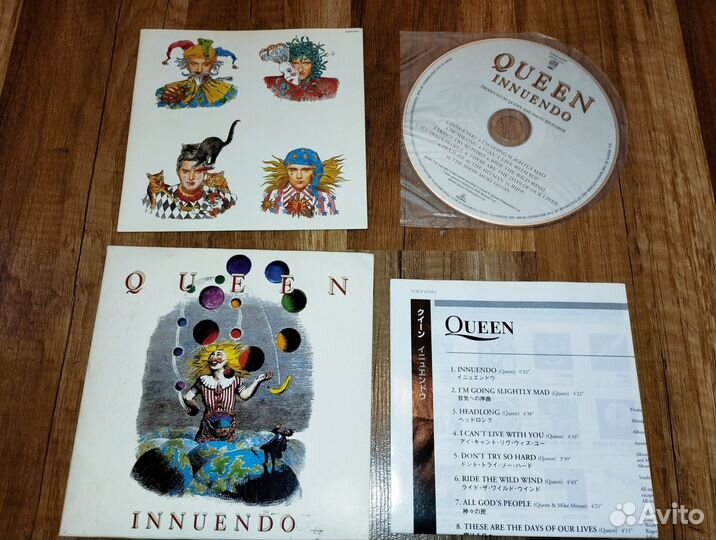 Mini-LP Queen Innuendo CD