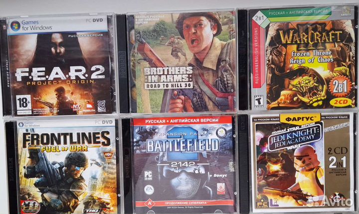 Компьютерные игры в ассортимете