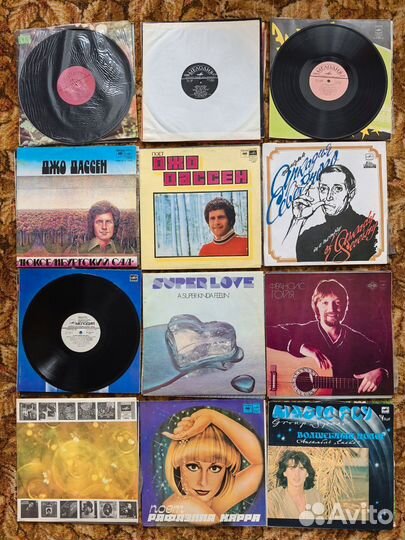 Виниловые пластинки СССР