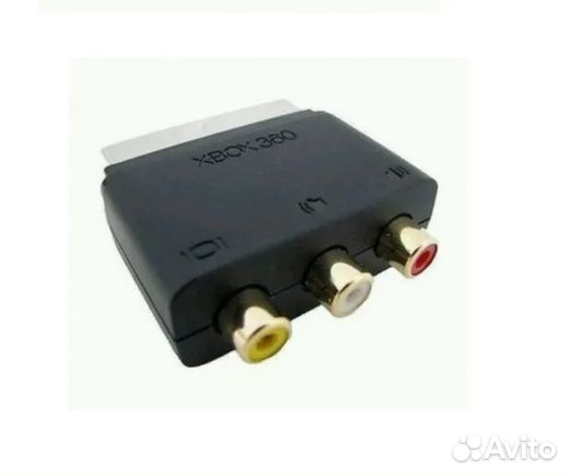 Переходник для xbox 360 Scart-3xRCA