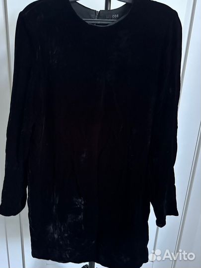 Платье бархатное cos