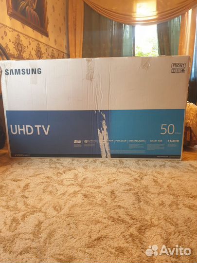 Телевизор Samsung 50'' 6 series, UHD