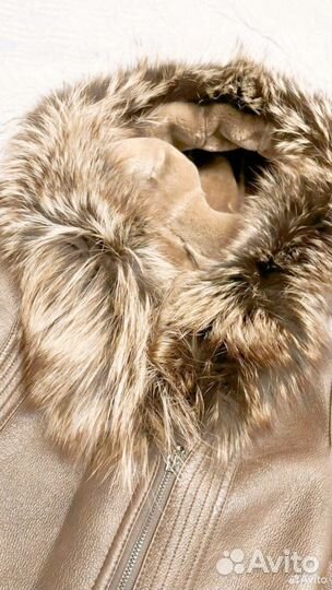 Дубленка натуральная кожа и мех