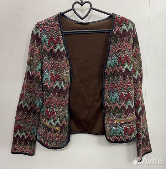 Винтажный жакет женский 44 размер