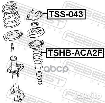 Опора амортизатора toyota RAV 4 94-06 пер. TSS-043