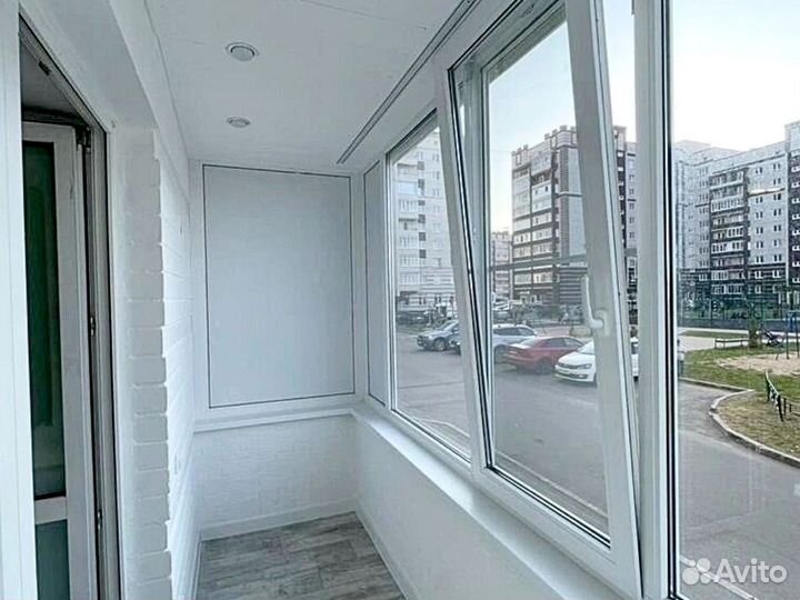 Остекление балконов и лоджий под ключ