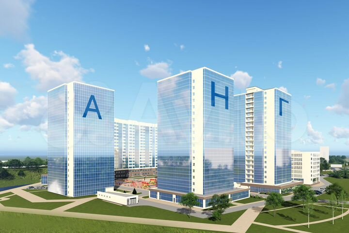 1-к. квартира, 48,9 м², 7/19 эт.