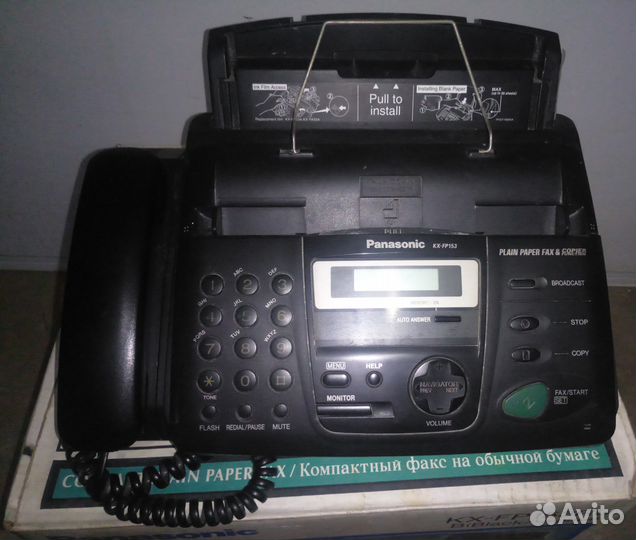 Факс Panasonic KX-FP153RU