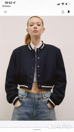 Бомбер zara 2023