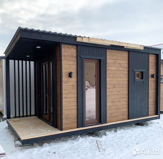 Баня каркасная от производителя