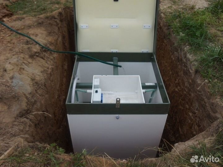 Септик био Альфа 5 с переливом