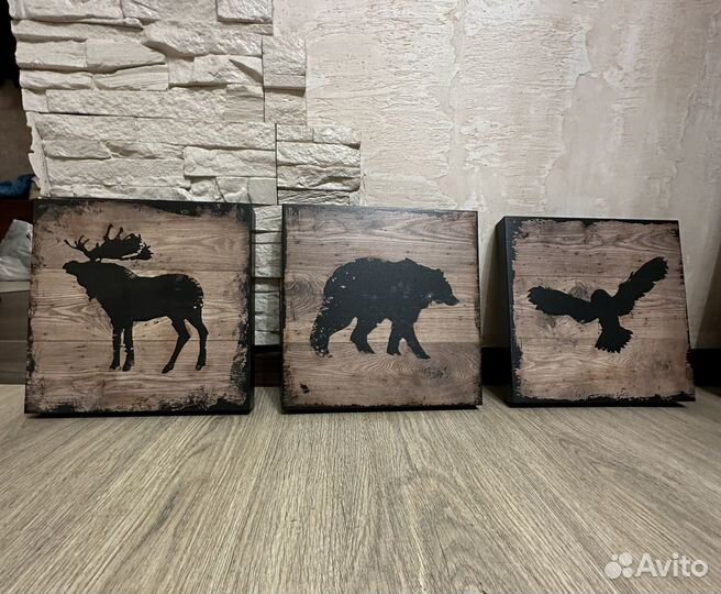 Картина постер IKEA 3шт комплект