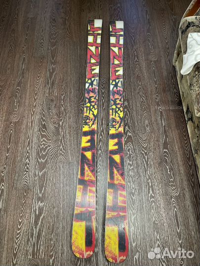 Лыжи Line afterbang с крепами