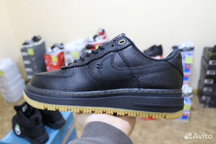 Кроссовки Nike Air Force 1 Low Luxe Black Gum