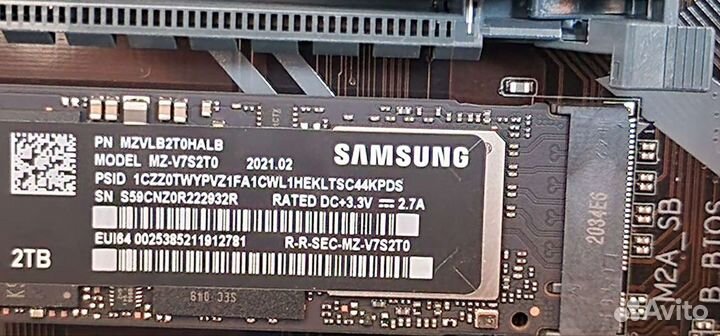 Samsung 970 evo plus 2tb