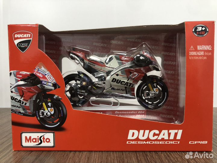 Ducati Desmosedici #04 (2018) 1:18