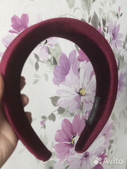 Ободок для волос ручной работы