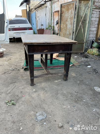 Стол старинный дерево начало 20 века