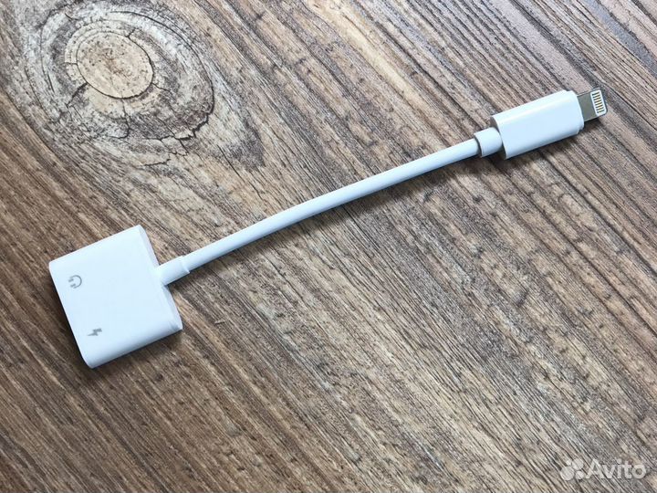 Переходник lightning на lightning Jack 3.5