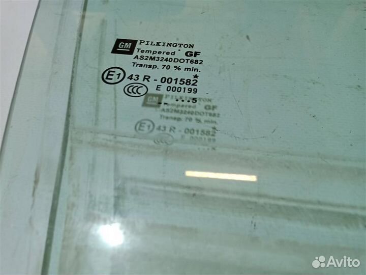 Стекло двери передней правой Opel Astra H / Famil