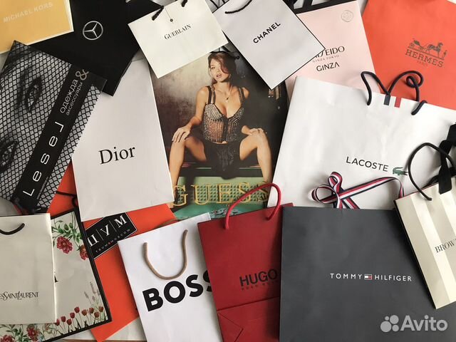 Брендовые пакеты пыльники оригинал Коллекция ч.2