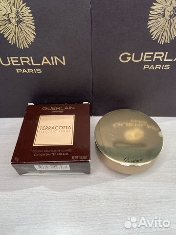 Guerlain terracotta limited бронзирующая пудра