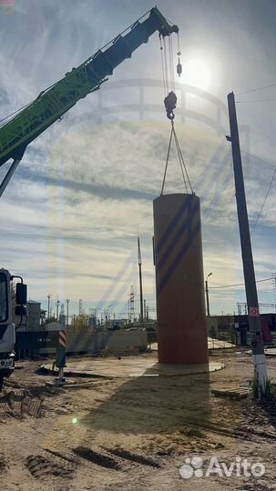 Резервуар Горизонтальный Стальной ргсп-139 м3