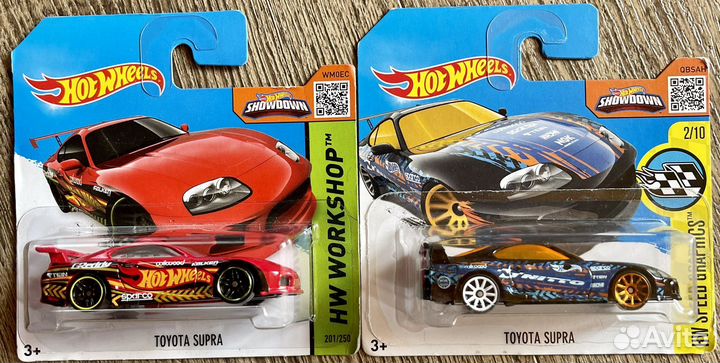 Hot Wheels Toyota Supra 2015 HW Workshop